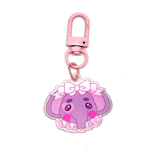 Clown Elephant mini-keychains