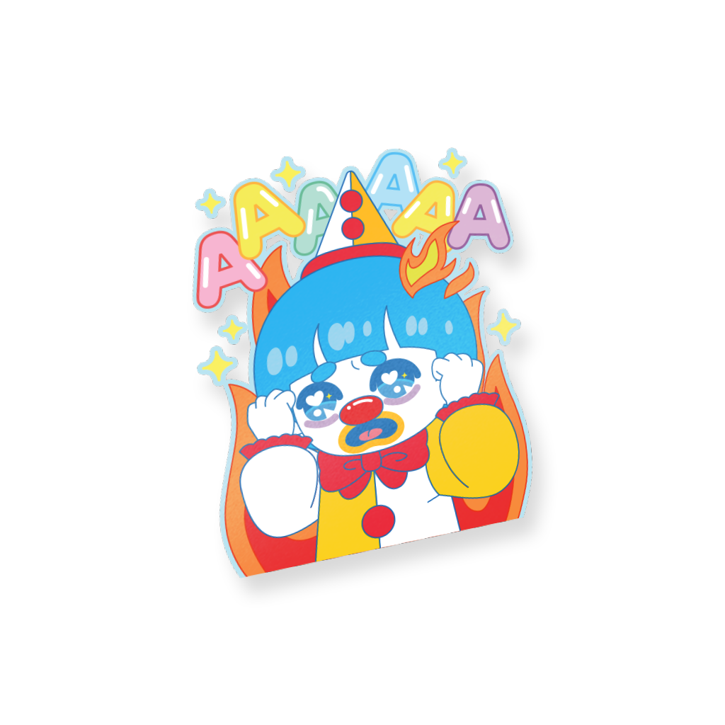 Boop Boop Stress Decal Sticker