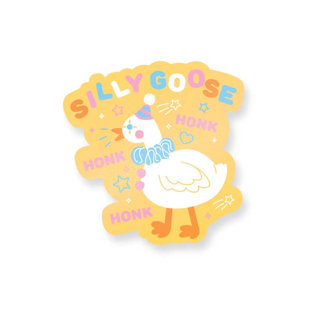 Silly Goose Decal Sticker
