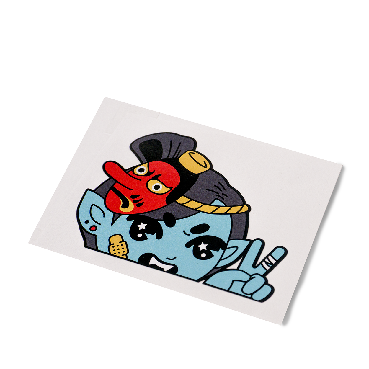 Tengu Peeker Decal Sticker