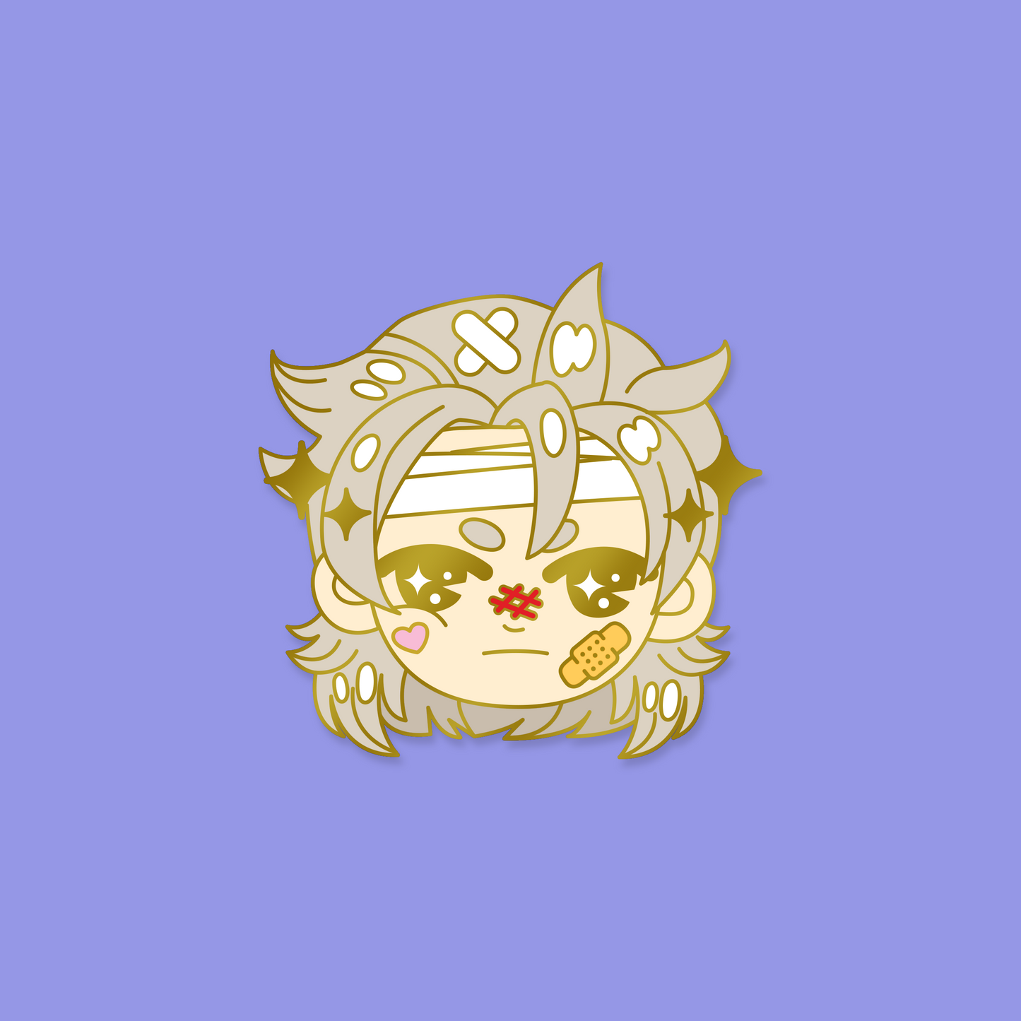 Albedo - Best Classic Cute Enamel Pin On Your Jackets, Bags