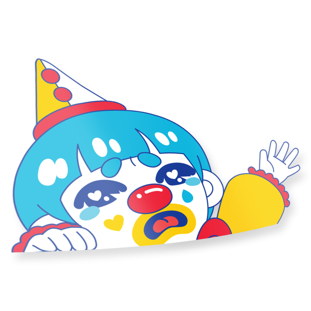 Boop Boop Peeker Decal Sticker