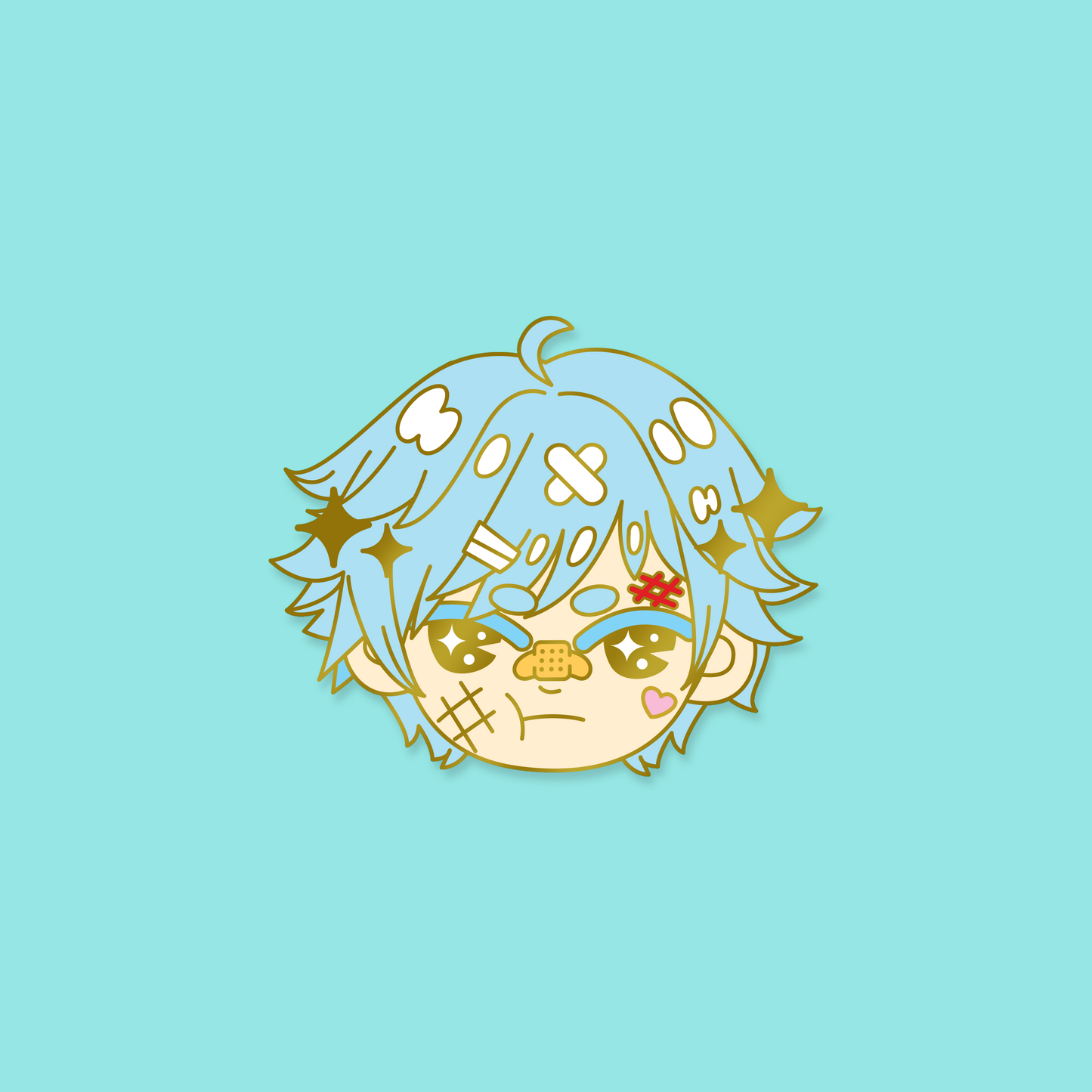 Chongyun - Classic And High Quality Enamel Pin For Use Bags And Jacket