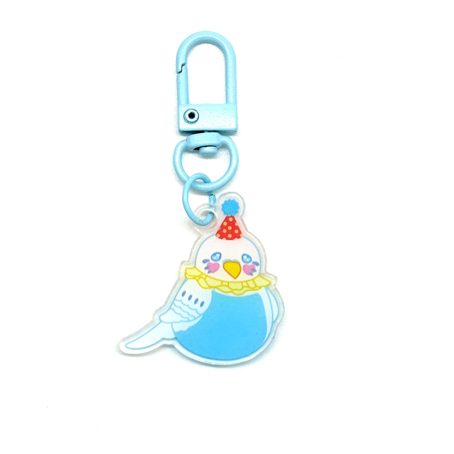 Clown Birbs mini-keychains