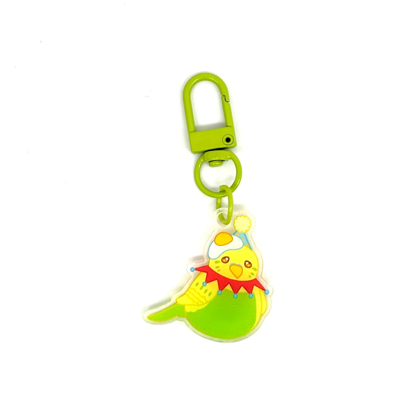 Clown Birbs mini-keychains