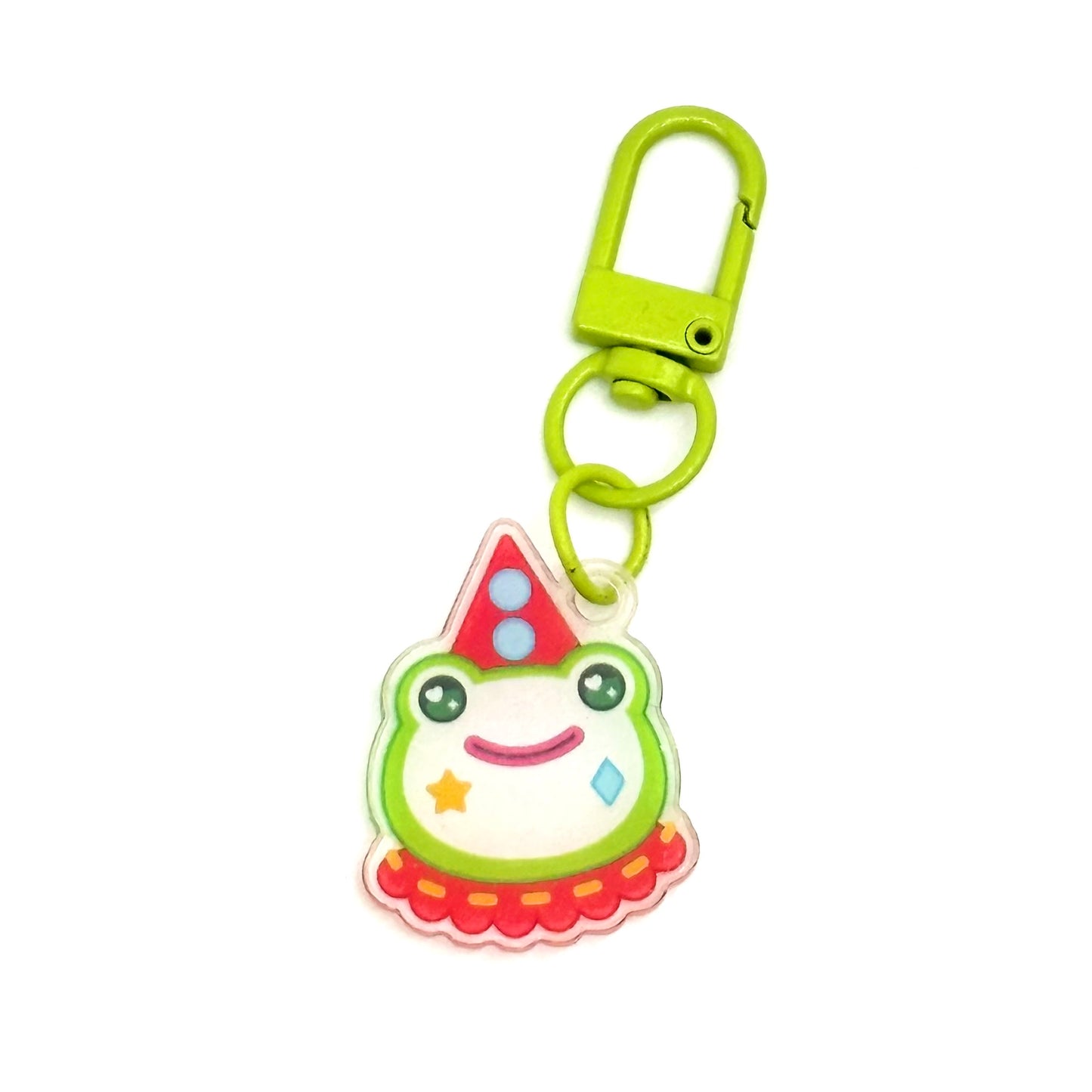 Clown Froggies + Fish mini-keychains