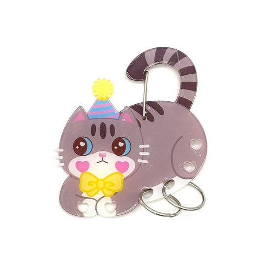 Meringue Cat Carabiner