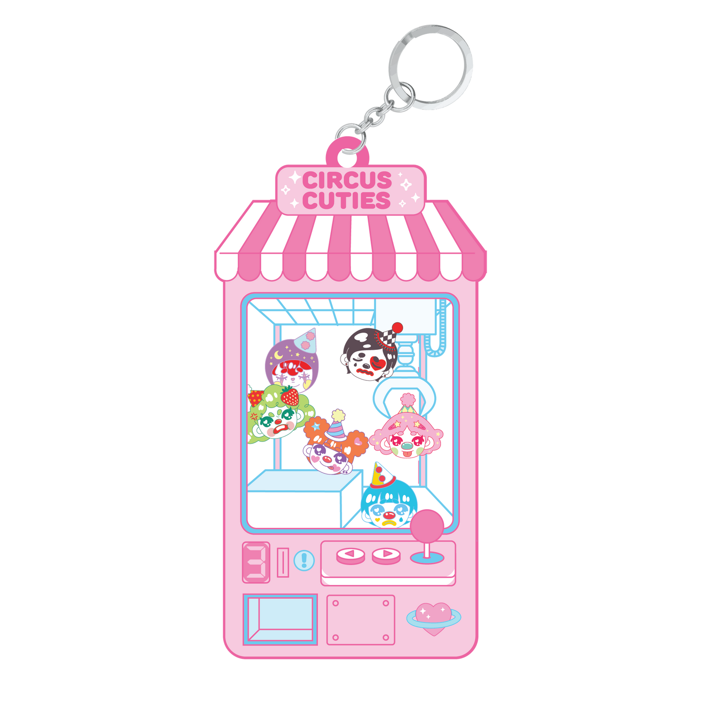 Cuties Claw Machine Shaker Charm