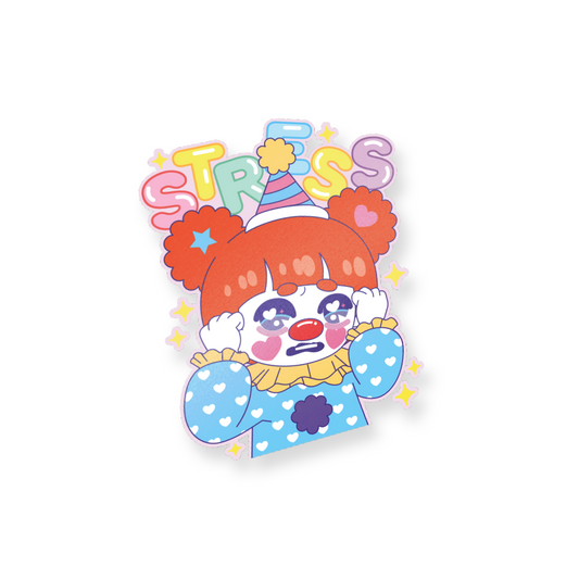 Beep Beep Stress Decal Sticker