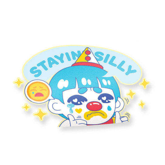 Boop Boop "Stayin' Silly" Peeker Decal Sticker