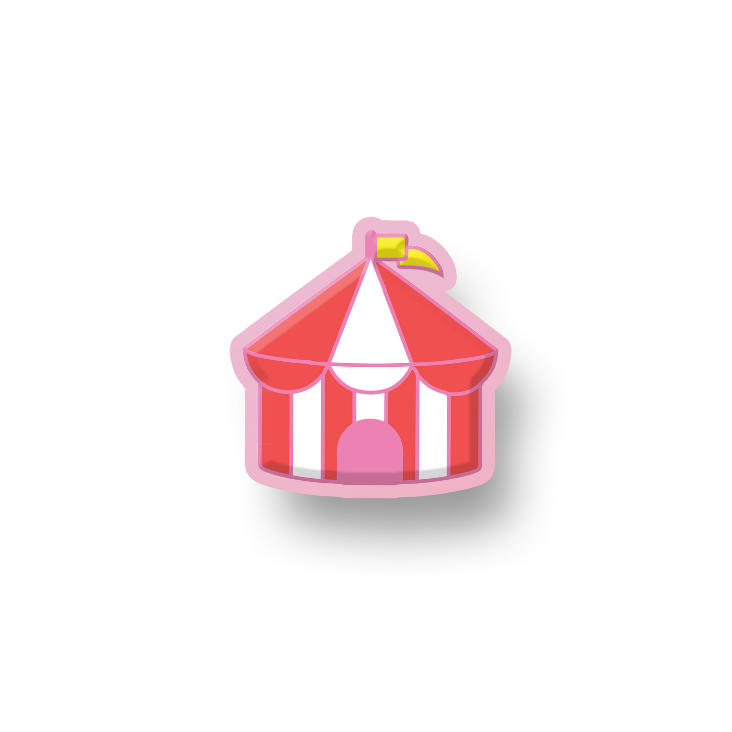 Circus Tent Shoe Charm