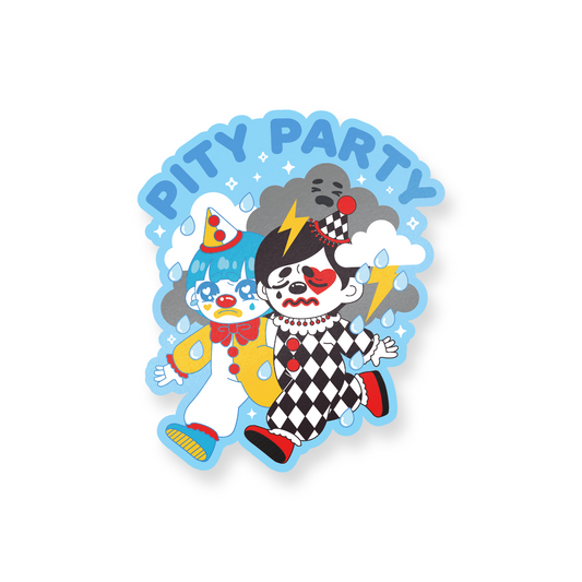Pity Party Decal Sticker