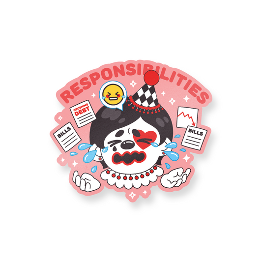 Bip Bop "Responsibilities" Decal Sticker