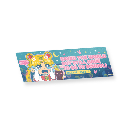 Sailor Moon Box Slap Decal Sticker