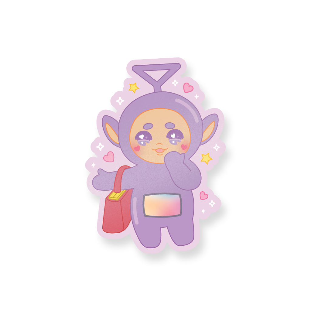 Tinky-Winky Decal Sticker