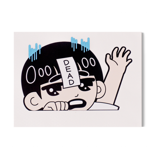 Classic High Quality Dead Car Decal Sticker For Decoration