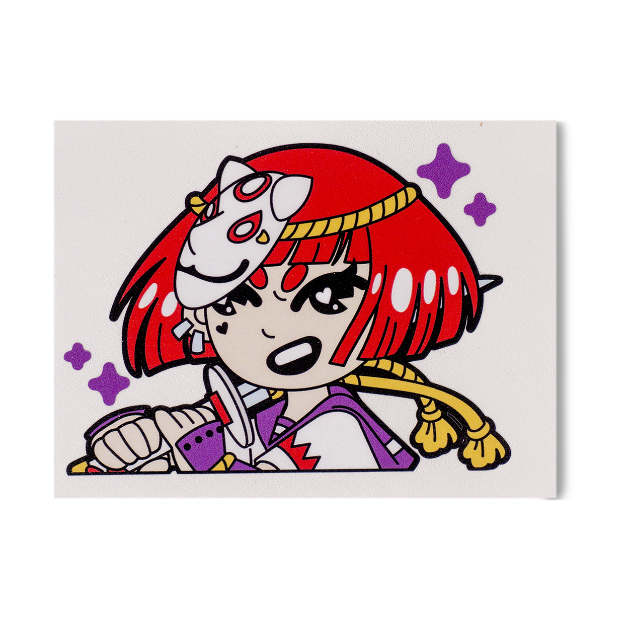 Magical girl: Kana Peeker Decal Sticker