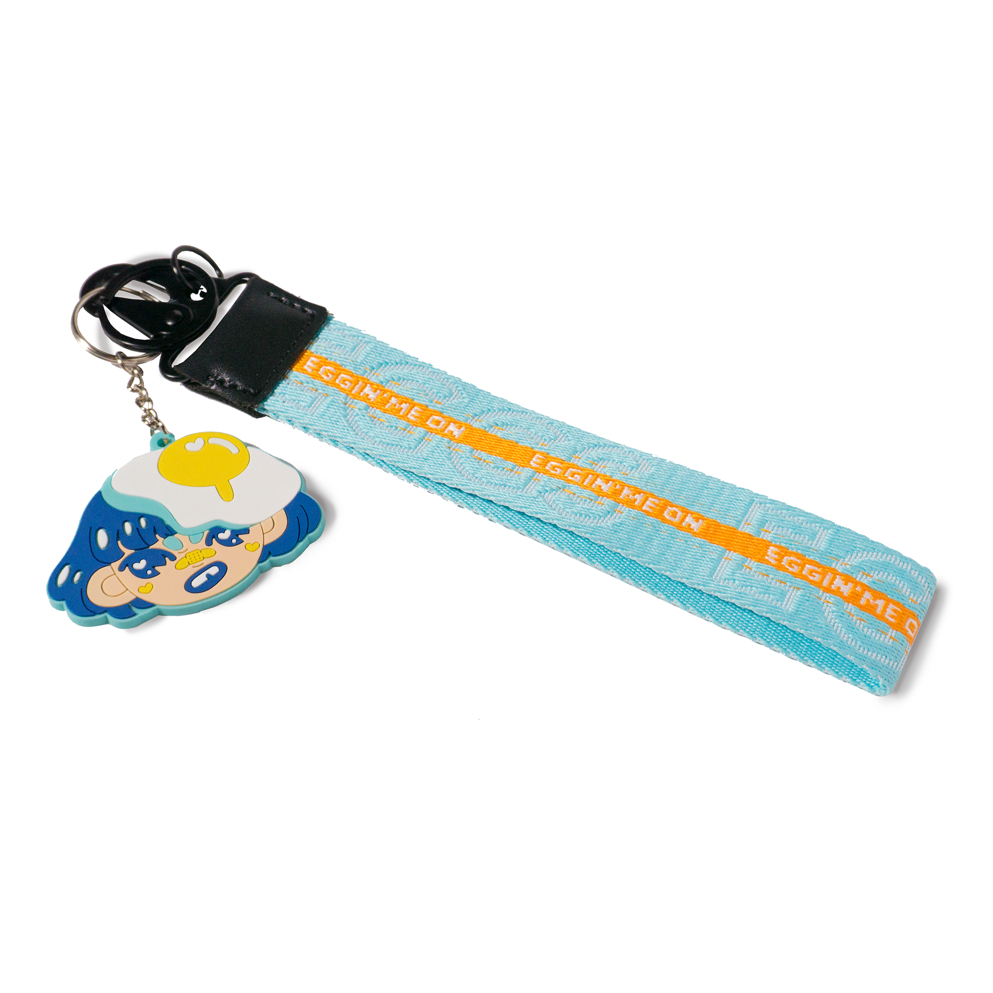 Adorable Rubber Eggin Keychain For Decorate Your Bags And Luggage