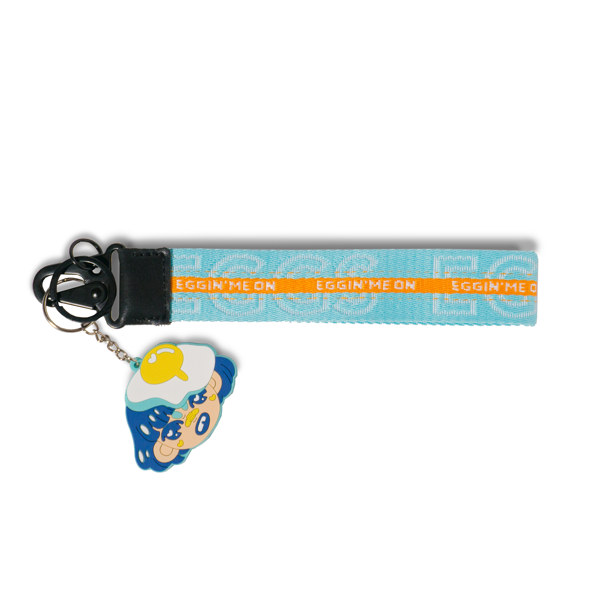 Adorable Rubber Eggin Keychain For Decorate Your Bags And Luggage