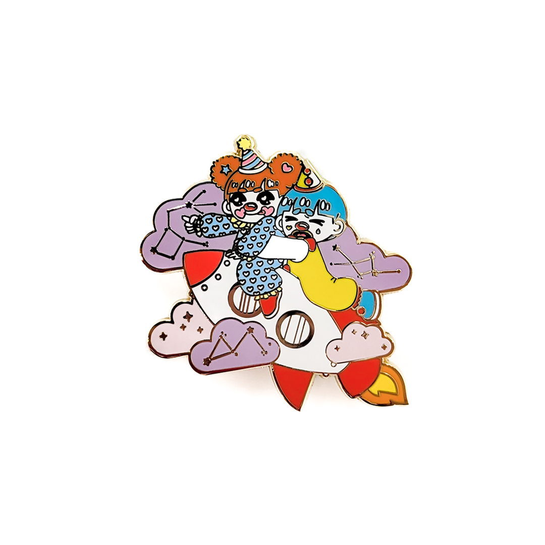 Circus Cuties Gacha Pin - Beep Beep & Boop Boop