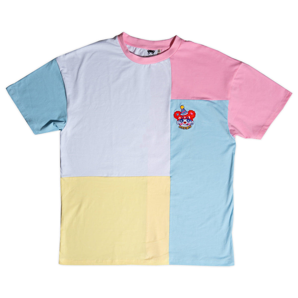 Best High Quality Short Sleeve Beep Beep Colorblock Tee