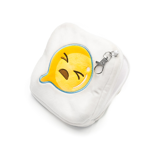 Eggie Plush Wallet + Lanyard