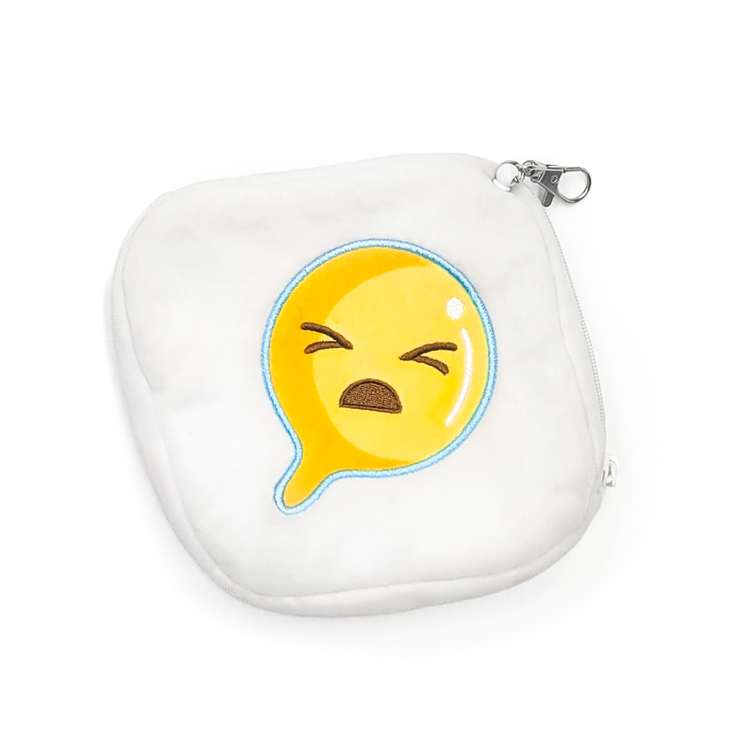 Eggie Plush Wallet + Lanyard