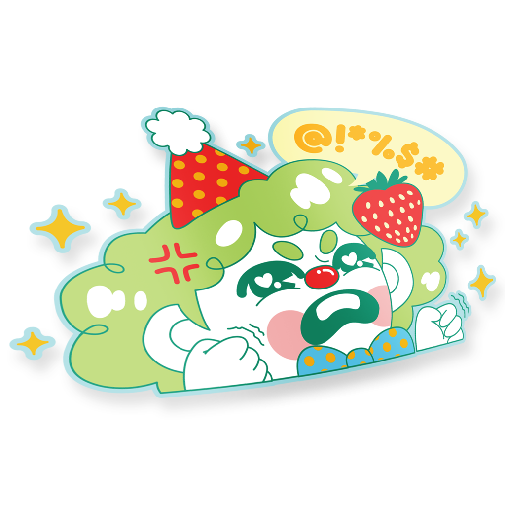 Mari Peeker Decal Sticker