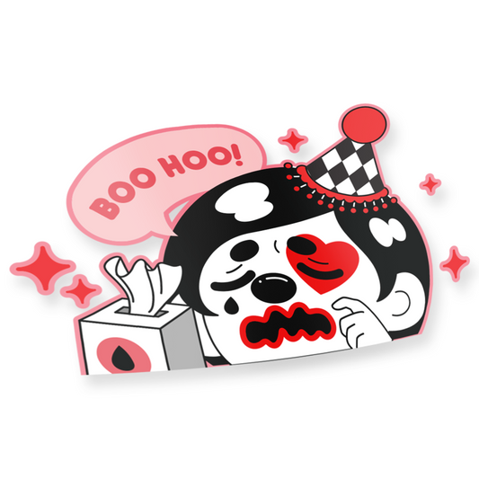 Bip Bop Peeker Decal Sticker