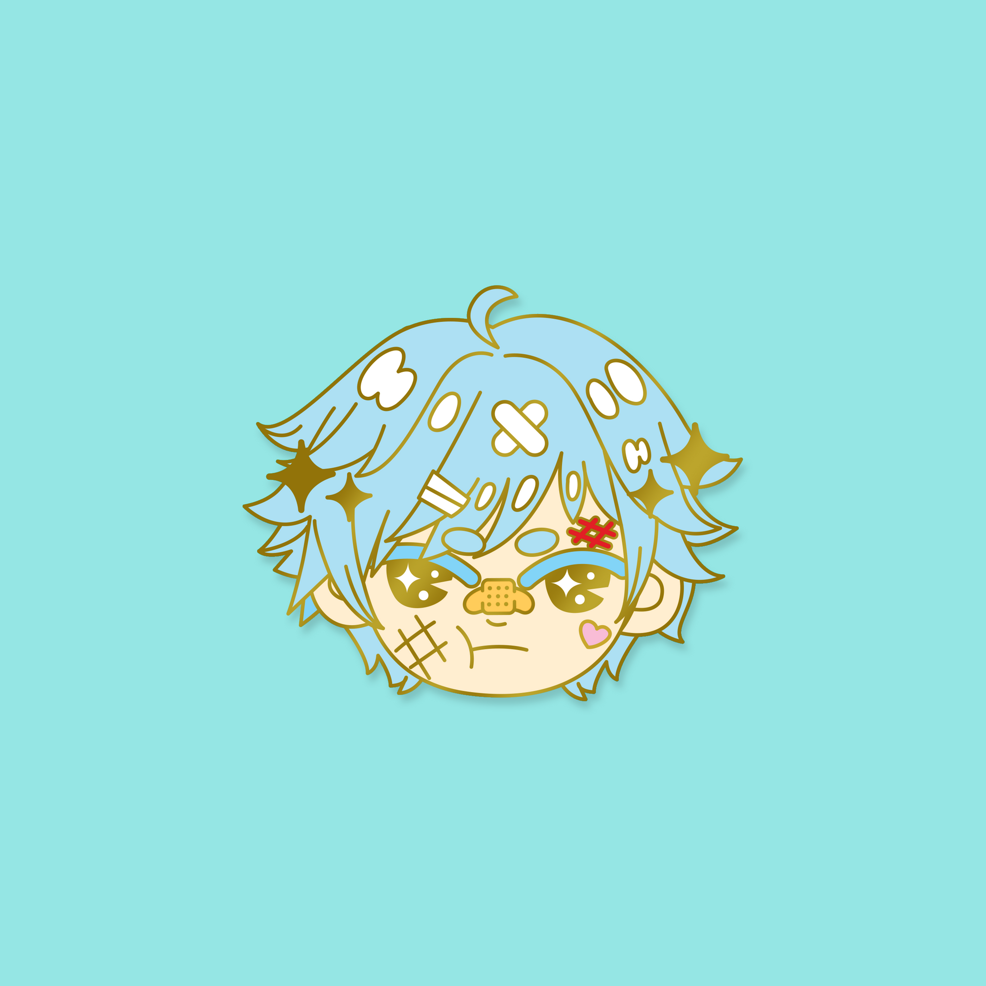 Chongyun - Classic And High Quality Enamel Pin For Use Bags And Jacket