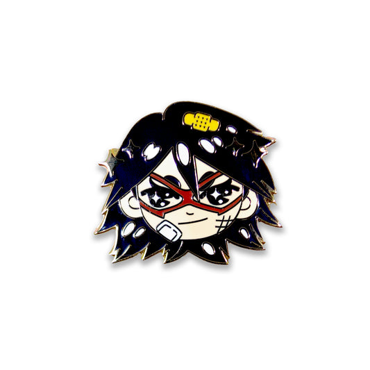 Girl Midnight Enamel Pin For Itabags And Denim Jackets